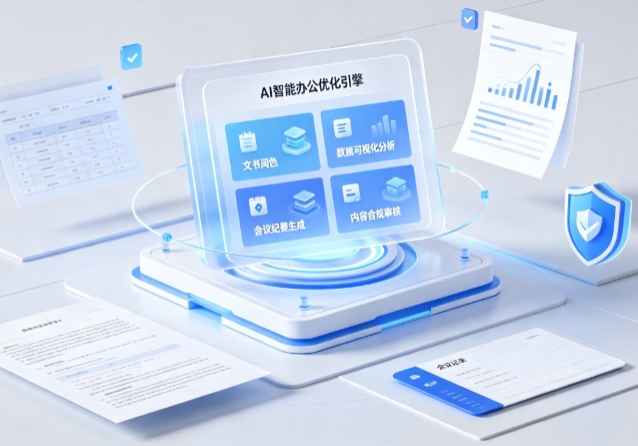 安居区AI重构现代办公体系 智能优化引擎助力企业轻量化高效运营