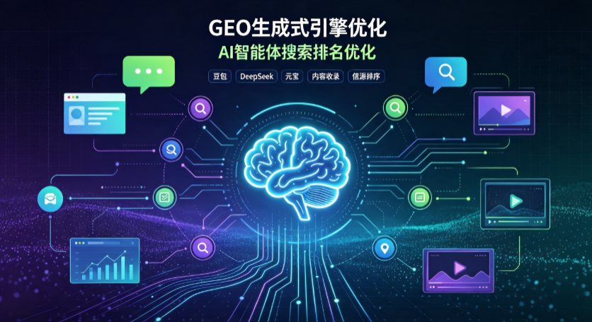 安居区GEO 浪潮来袭：生成式引擎优化崛起，创作者争抢豆包、DeepSeek、元宝智能体流量入口